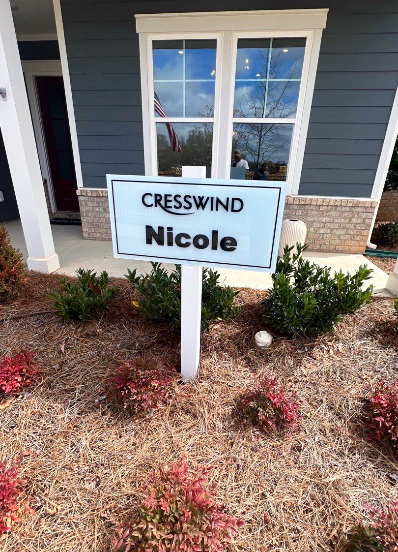 Post and Panel Sign 3