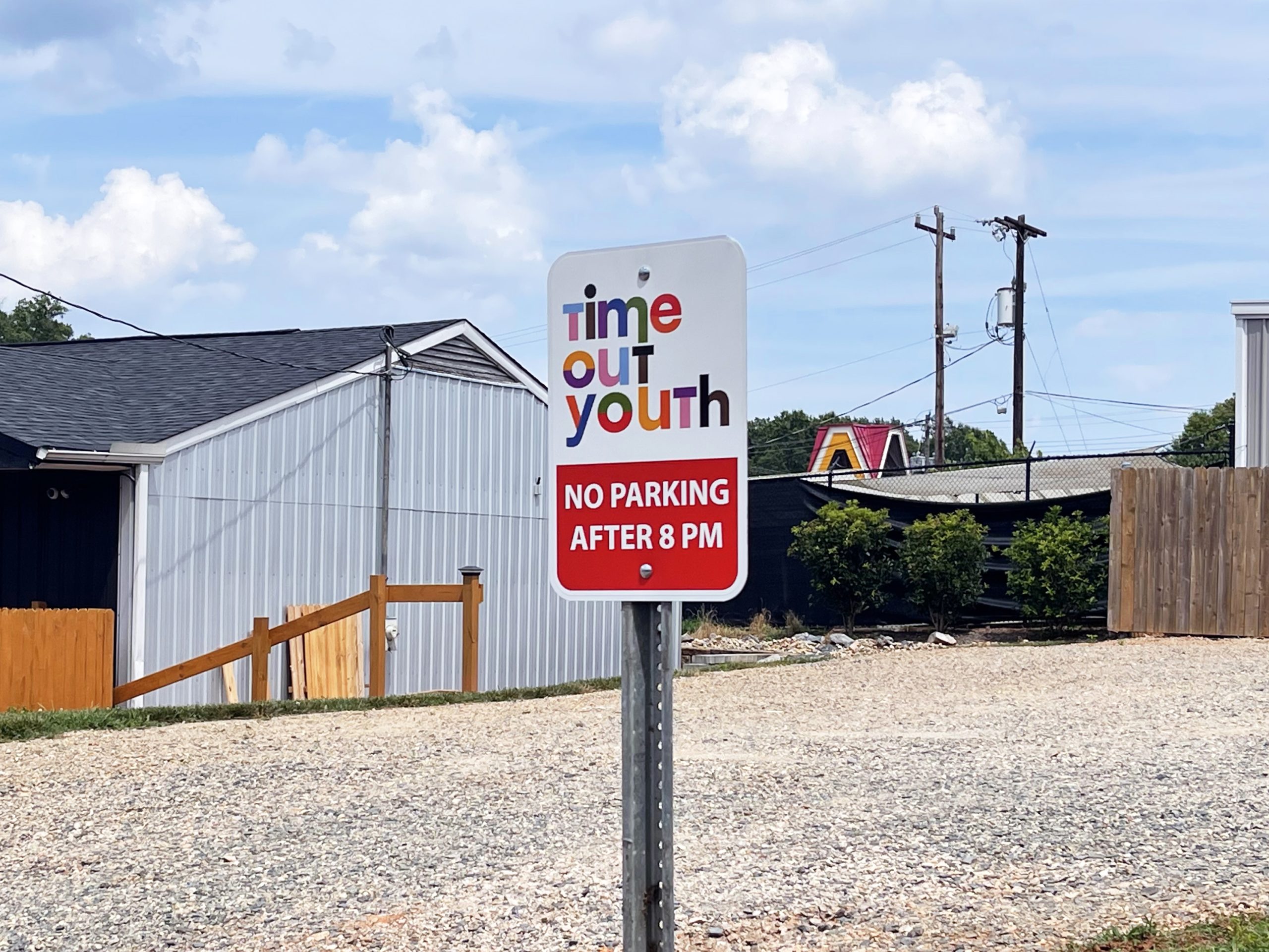 Post and Panel Sign 5